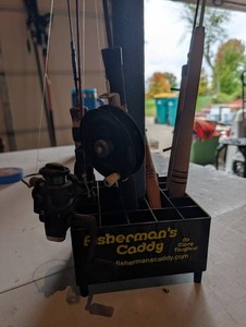 Fishermans Caddy Fishing Rod & Reel Assortment