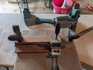 Steady Rest NXT Adjustable Support Fixture With Wood Base