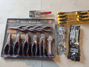 Toolrich, Olympia Tools & Toolshop Hand Tool Mixed Lot - 5 Sets