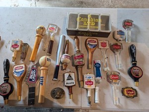 Schmidts, Miller, Bud Light & Beer Tap Handle Mixed Lot