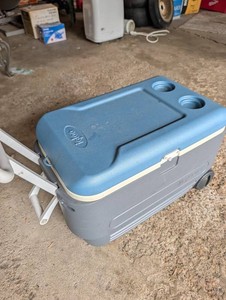 Igloo Wheeled Hard Cooler With Cup Holders