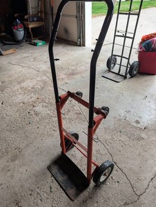 Steel Hand Truck Dolly With Four-Wheel Configuration