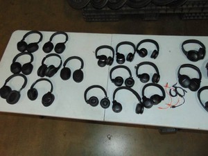 7- Sony 7-JBL and 4- Bose headphones for repair