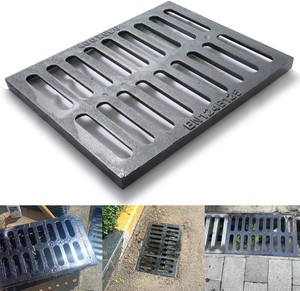Rectangle Cast Iron Drain Grate, 16  20 in, B125 Sewer Grate