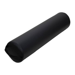 ForPro Full Round Massage Table Bolster Pillow, 26 L x 6 R, Black