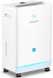 $270 4500 Sq. Ft Dehumidifier for Basement Quilt Compressor Dehumidifiers for Home with Drain Hose, Energy Efficient, Intelligent Humidity Control, Dehumidifier for Bathroom, Bedroom, Office