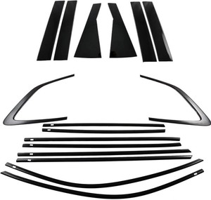 $160 for Honda CR-V CRV 2023-2026 Glossy Black Window Trim Full Set 16pcs Car Accessories