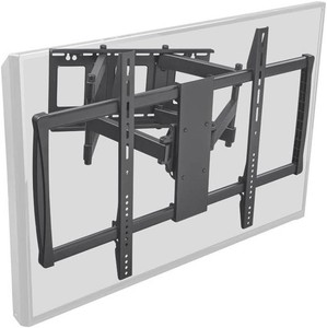 $124 Monoprice Full-Motion Articulating TV Wall Mount - TVs 60in to 100in, Up to 176lbs, VESA 900x600, No Logo - Commercial Series
