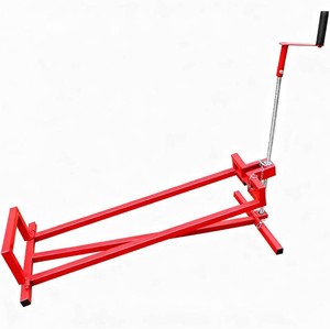 KPJTATUO Lawn Mower Lift Jack, 880Lbs Capacity Telescopic Maintenance Jack, Suitable for Riding Lawn Mowers, Zero-Turn Mowers and Garden Tractors