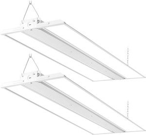 $160 hykolity 4FT Linear High Bay LED Shop Lights 250W 33750LM 5000K 135LMW