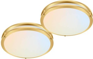 hykolity 16 inch Dimmable LED Flush Mount Ceiling Light Fixture,2200LM
