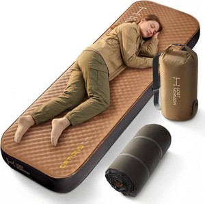 Lost Horizon Option3 Self-Inflating Foam Camping Mattress, Cot, 4.5