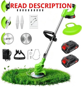 3-in-1 Cordless Weed Wacker 21V Battery Powered Weed Eater