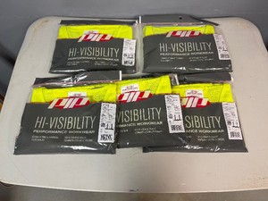 Hi Visibility Mesh Safety Vest Size Medium (Qty 5)