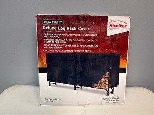 Heavy Duty Deluxe Log Rack Cover 100 Long x 21Wide x 38 High (New in Box)
