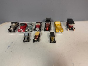 Collection of Vintage Diecast Vehicles - Various Brands including Ertl, Matchbox and Dinky