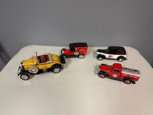 Three Liberty Classics Limited Edition Cars and 1929 Cord L29 Replica Diecast Car