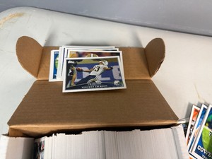 Small Box of Topps Football Cards