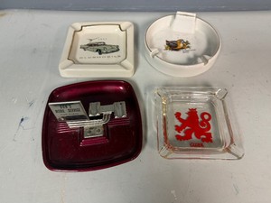 Gluek, 1957 Oldsmobile, Woodcocking by Stuart Bruce and Dons Mobile Service Vintage Ash Trays