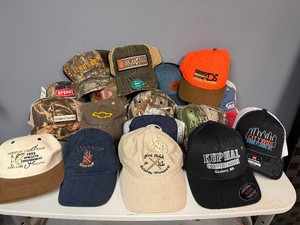 Collection of Baseball Hats (Qty 20) Most appear unworn.