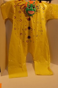 Vintage Child Halloween Costume with Mask