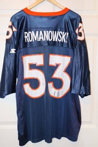 Vintage Denver Broncos Starter Authentic Romanowski #53 Jersey XXL