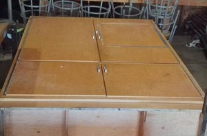 HUGE WOODEN CABINET