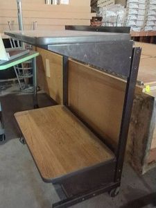 ROLLING ADJUSTABLE SHELF UNIT
