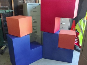 LARGE ARTCOBELL BLOCKS