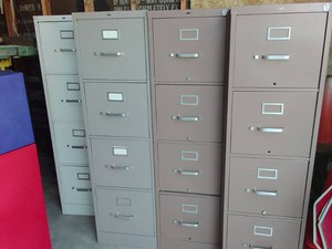 METAL FILE CABINETS