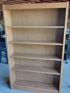 DOUBLE SIDED BOOK SHELF