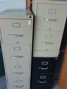 METAL FILE CABINETS
