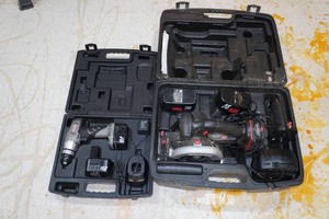 Craftsman Drill Set and Circular Trim Saw