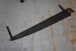 Antique E.C. Atkins & Co Two-Man Crosscut Saw