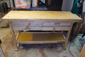 Wooden Work Bench