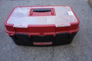 Craftsman Tool Box with Tools