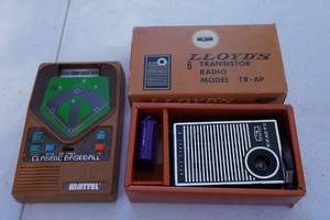 Vintage Handheld Radio and Electronic Game