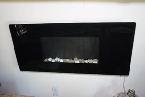Electric Fireplace Wall Hanger