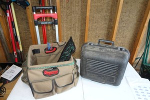 Duluth Trading Co Canvas Tool Pouch Caddy and Tool Box