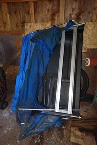Clam Flip-Over Ice Fishing Shelter