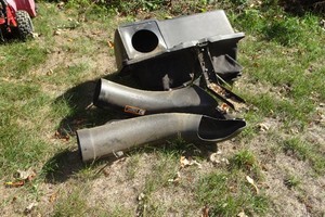 John Deere Riding Mower Bagger System