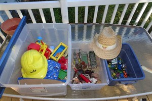 Assorted Toys - Tractors, Viewmasters