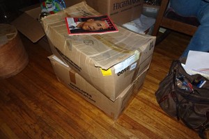 Box of Vintage Newspapers - Minnesota 1940s and Mechanics Illustrated Magazines
