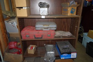 Assorted Tools - Winch Accessory, Scale, Float Mount, Outboard Parts