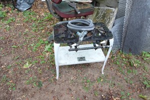 Antique Kenmore Dual Burner Cast Iron Camp Stove