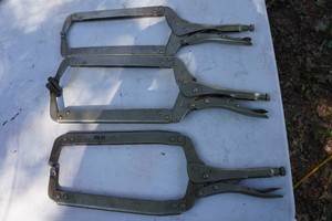 Locking Extended Reach C-Clamps