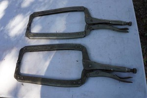 Locking Extended Reach C-Clamps