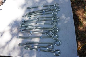 Stanley Steel Eye Bolts