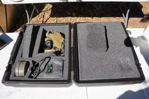 Gas Mask Set with Case