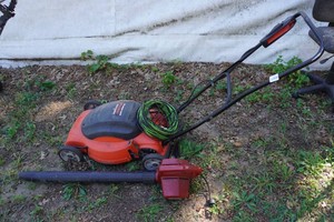 Electric Lawn Mower and Leaf Blower